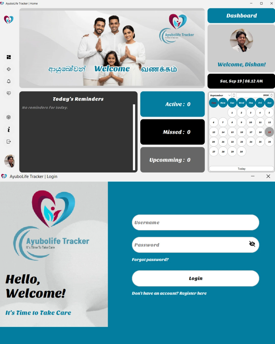 AyuboLife Tracker project website